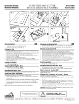Logan 2000 Owner's manual