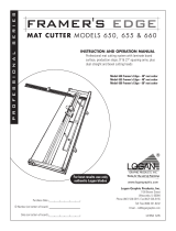 Logan Graphic Products 660 Framer’s Edge Owner's manual