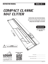 Logan Compact Classic 32" Mat Cutter from Logan Graphics 301-1 Owner's manual