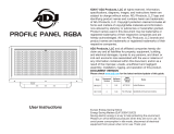 ADJ PRO763 User manual