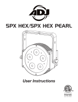 ADJ 5PX HEX User manual