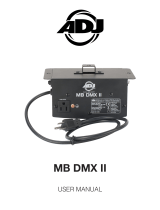 ADJ MB DMX II User manual