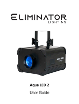 Eliminator Lighting Aqua LED 2 User manual