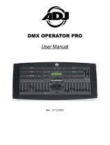 ADJ Lighting DMX Operator Pro Lighting Controller User manual