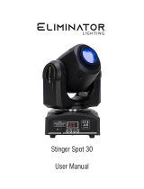 Eliminator Lighting Stinger Spot 30 User manual