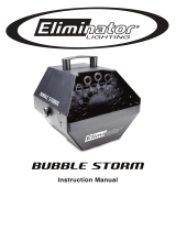 ADJ Bubble Storm User manual