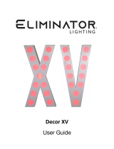 Eliminator Lighting Decor XV User manual