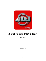 ADJ Airstream DMX Pro App User manual