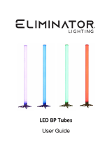 Eliminator Lighting LED BP TUBES 4 PAK User manual