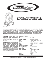 Eliminator Lighting Stealth Beam User manual