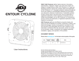 ADJ Entour Cyclone User manual