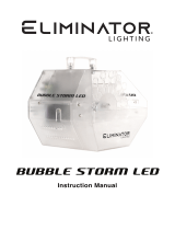 Eliminator BUBBLE STORM LED User manual