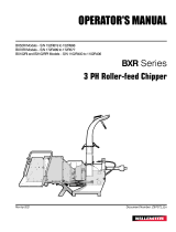 Wallenstein BXR Series Wood Chipper User manual