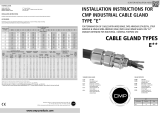 CMP E Type Industrial Cable Gland Installation guide