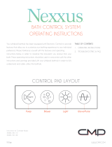 CMP NEXXUS™ 4-BUTTON CONTROL Operating instructions