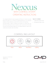 CMP NEXXUS™ 4-BUTTON CONTROL Operating instructions