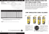 CMP ZEN Insulated Cable Glands Installation guide