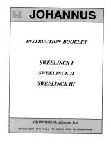 Johannus Sweelinck II User manual