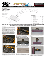 K&N 57-305257-3052 Operating instructions