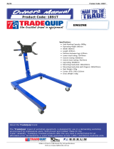 TradeQuip Professional 1891T Owner's manual