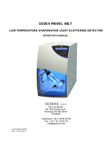 Knauer Sedex 90LT Low Temperature Evaporate Light Scattering User manual