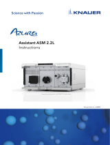Knauer Azura Assistant ASM 2.2L Operating instructions
