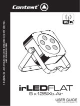 Contest irLEDFLAT-5x12SIXb-Air User guide