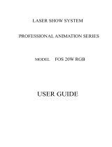 FOS 20W RGB User manual