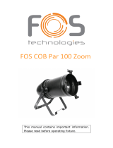 FOS Cob Par 100 Zoom User manual