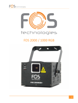 FOS 1000RGB User manual