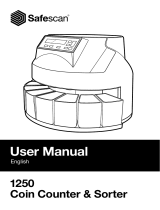 Safescan 1250 User manual