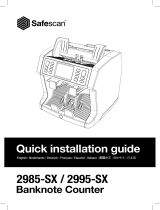 Safescan 2985-SX / 2995-SX Installation guide