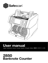 Safescan 2850 Owner's manual