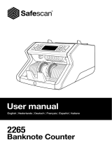Safescan 2265 User manual
