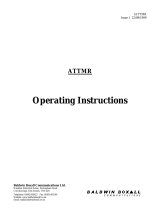 Baldwin Boxall ATTMR Operating instructions