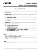 evertz 500ADA‑AUD User manual