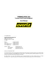 evertz 9780MUX‑IPGE‑ASI User manual