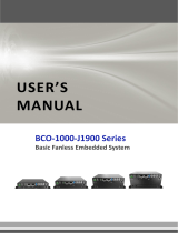 Premio BCO-1000-J1900-20D User manual