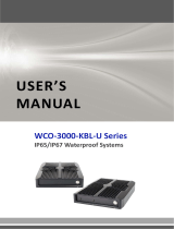 Premio WCO-3000-KBL-U User manual