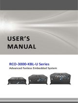 Premio RCO-3000-KBL-U-1 User manual