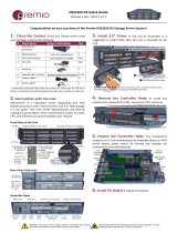 Premio DSS316S-D5-3U-16-BAYS-3-5-HDD-12G-SAS-REDUNDANT-NODE-DUAL-XEON-SP-1200W-HRP Installation guide