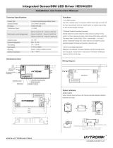 Hytronik Photocell Advance SensorDim HEC9025/I User manual