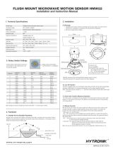 Hytronik HMW22 HF Sensor User manual