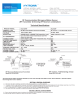 Hytronik HC418V/RF RF Wireless Transmitter User manual