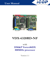 Icop VDX-6328RD-NF Owner's manual