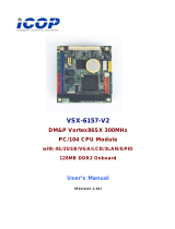 Icop VSX-6157-V2 Owner's manual
