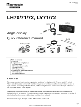 Magnescale LH70 Owner's manual
