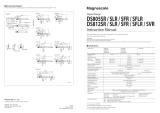Magnescale DS805S□□R / DS812S□□R Owner's manual