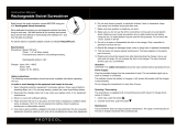 Protocol 1729 Rechargeable Screwdriver User manual