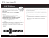 Protocol 2672-4 Dominoes User manual